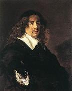 Frans Hals Portret van een man met lang haar en snor Sweden oil painting artist